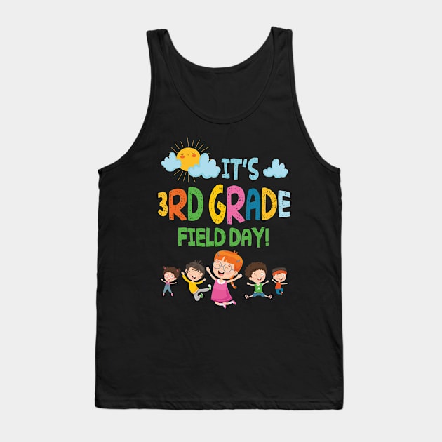 Student Senior It's 3rd Grade Field Day Class Of School 2022 Tank Top by DainaMotteut